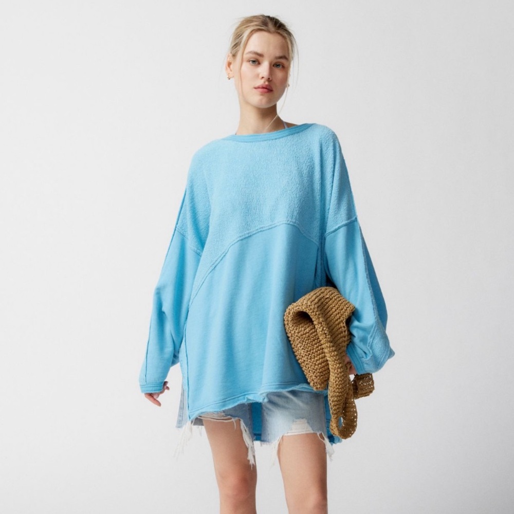 Urban Outfitters Out From Under Farrow Spliced Oversized Sweatshirt. Size: XS/S